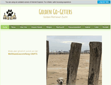 Tablet Screenshot of golden-go-getters.ch